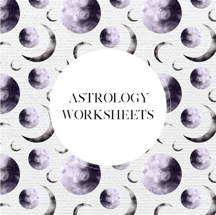 Astrology Worksheets